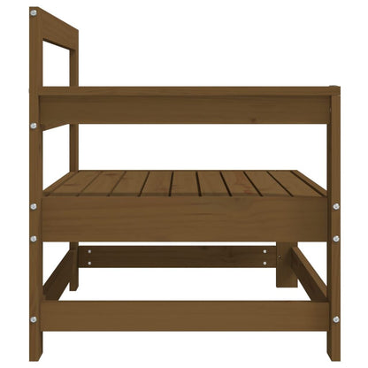 Vidaxl Sofá Esquinero De Madera Maciza De Pino Marrón Miel_3
