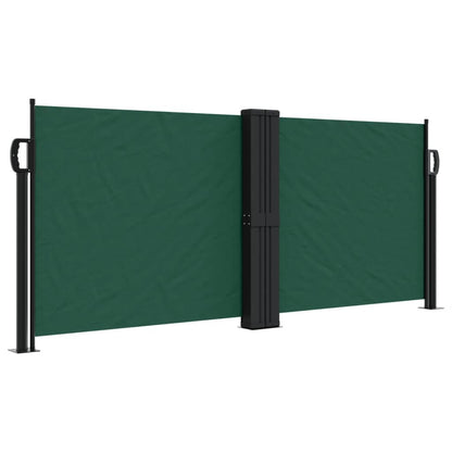 Vidaxl Toldo Lateral Retráctil Verde Oscuro 100x600 Cm_0