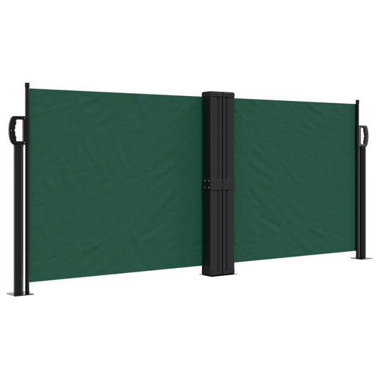 Vidaxl Toldo Lateral Retráctil Verde Oscuro 100x600 Cm_0