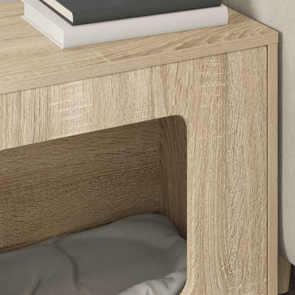 Casa Para Gatos Sonoma 51 X 30 X 42,5 Cm Madera De Ingeniería_3
