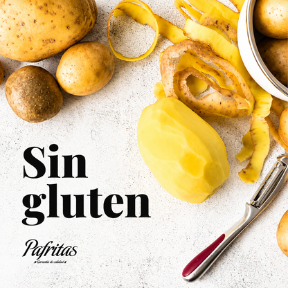 Patatas Fritas Artesanas Sin Sal | Pack 6 Bolsas Con Aove | 6x140g | Snack Gourmet_4