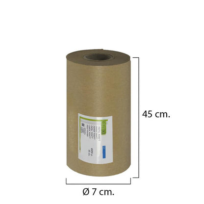 Papel Kraft 45 / 50 Gramos Rollo 45 Cm. X 45 Metros