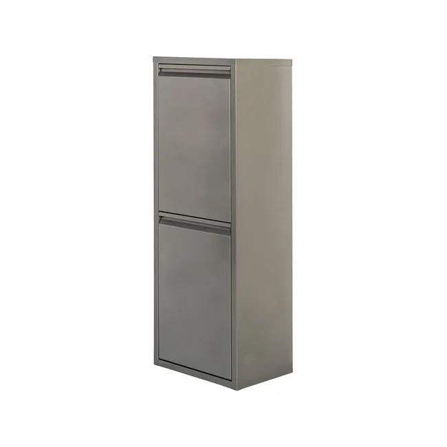 Armario para reciclaje metálico PAT 2 Gris