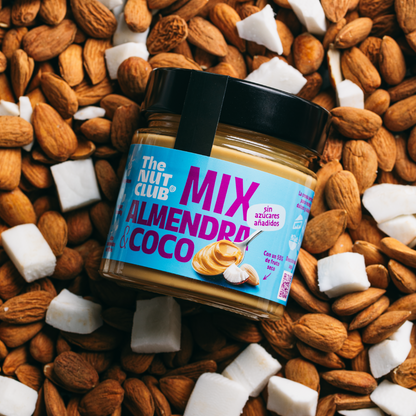 Pack crema de almendra y coco 4 uds The Nut Club 800g_2