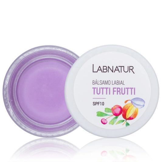 Bálsamo Labial Tutti Frutti Labnatur | Hidratación Y Protección Labial | Labios Secos | Suavidad Y Aroma Dulce Afrutado_0