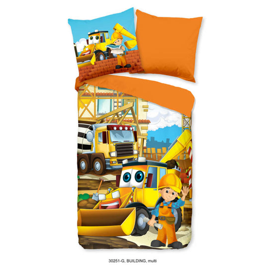 Good Morning Funda De Edredón Para Niños Building 135x200 Cm_0