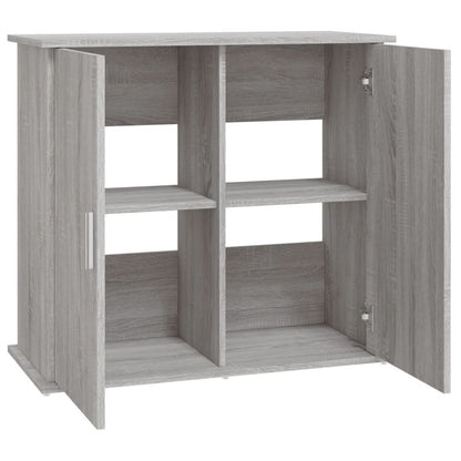 Vidaxl Soporte Para Acuario Madera Ingeniería Gris Sonoma 81x36x73 Cm_5
