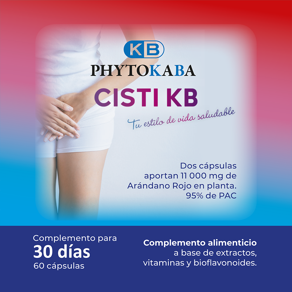 Cisti Kb 60 Cápsulas A Base De Arándano Y Gayuba