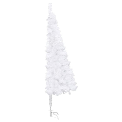 Vidaxl Árbol De Navidad Artificial De Esquina Blanco 120 Cm Pvc_3
