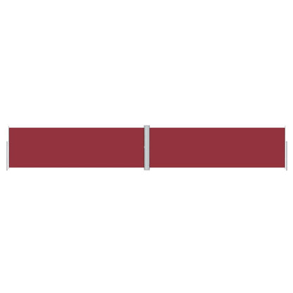 Vidaxl Toldo Lateral Retráctil Rojo 160x1000 Cm_0