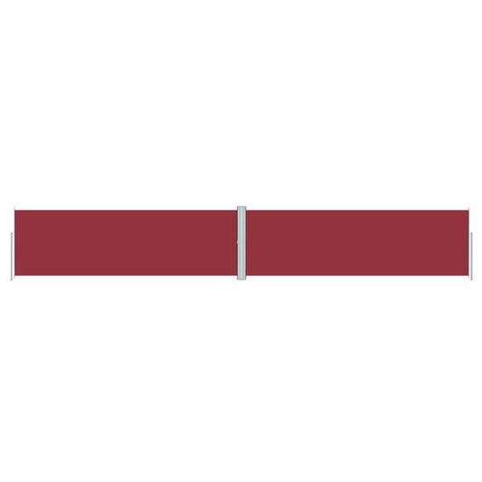 Vidaxl Toldo Lateral Retráctil Rojo 160x1000 Cm_0