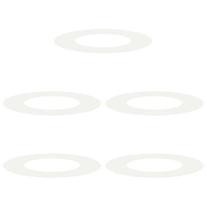 Adecuado Para Anillos De Árbol Plano 5 Pcs Ø40 / 70 Cm Acero_0