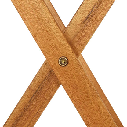 Comedor De Jardín Plegable 3 Piezas Madera Maciza De Acacia / Vetonek_4