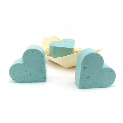 12 Jabones Aromáticos Con Forma De Corazón - Detalle Para Invitados De Eventos. Jabón Glicerina Aroma Flor De Loto_4