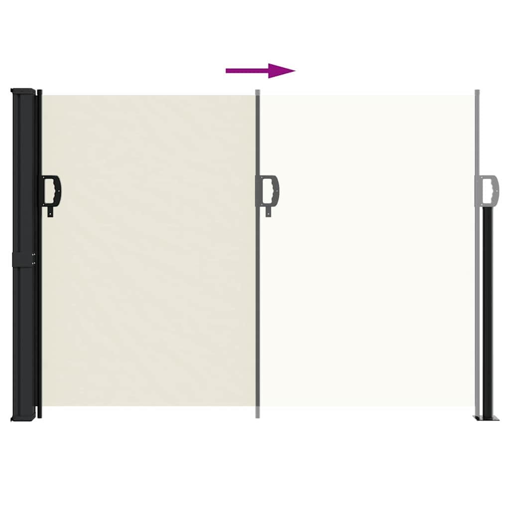 Vidaxl Toldo Lateral Retráctil Crema 140x300 Cm_4