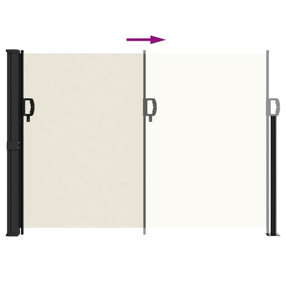 Vidaxl Toldo Lateral Retráctil Crema 140x300 Cm_4