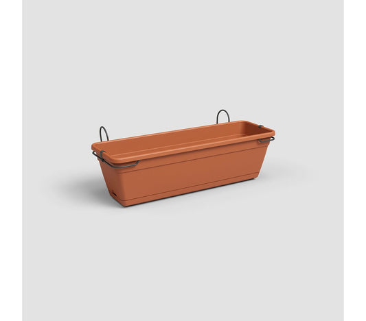 Artevasi Kit Venezia Para Balcon Jardinera Terracota 50cm_0