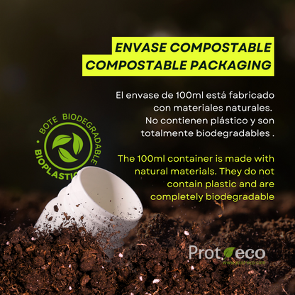 Tratamiento ecológico contra botrytis en plantas Botryprot Prot-Eco 100 ml +pipeta dosificadora 5ml gratis_3