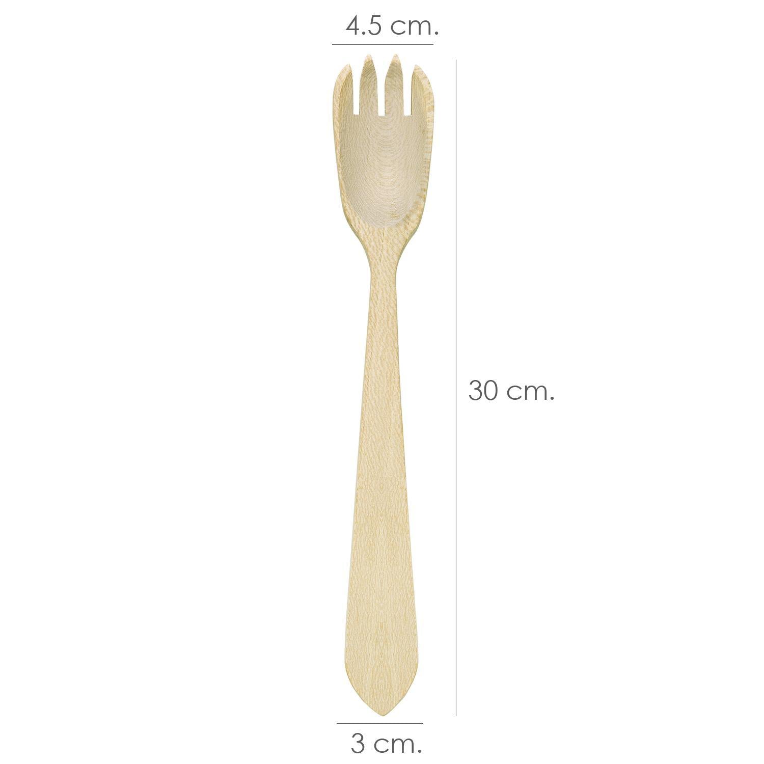 Tenedor Aleman Cocina Madera Oryx 30 Cm.