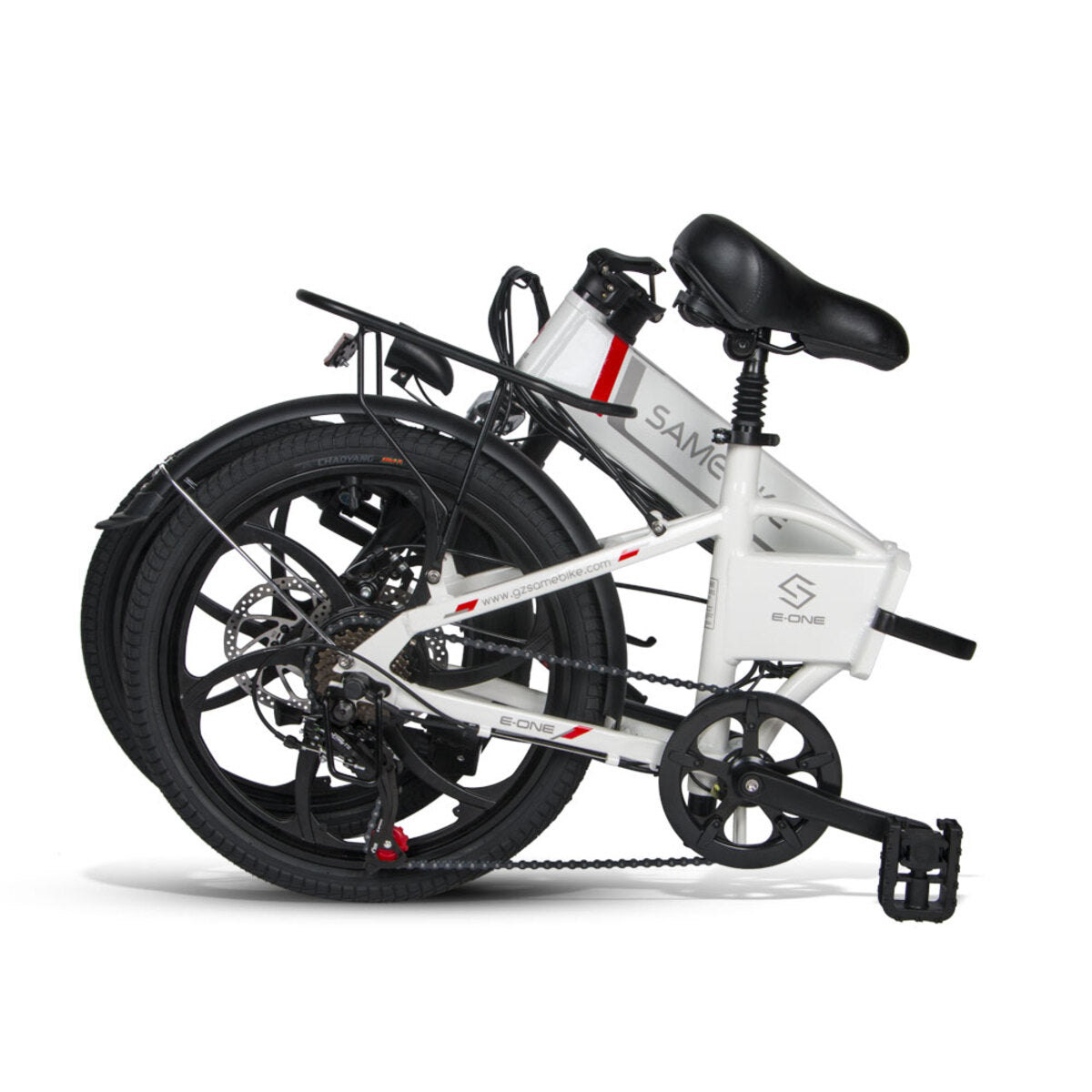 Bicicleta Eléctrica Plegable Samebike 20lvxd30 350w-48v-10,4ah (499wh) - Rueda 20 Color Negro_2