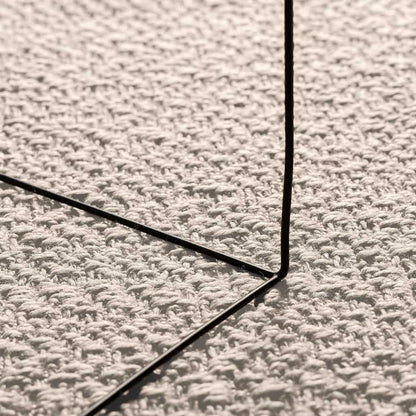 Vidaxl Alfombra Zizur Apariencia Yute Interior Exterior Crema_3