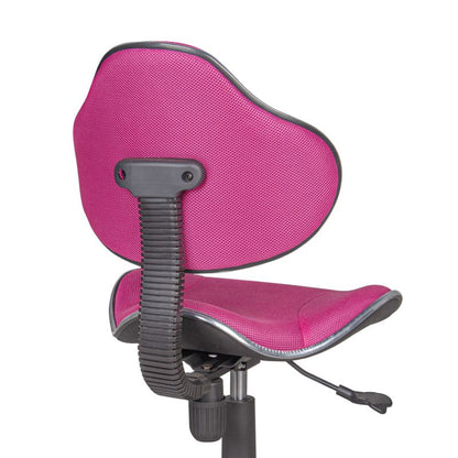 Silla De Estudio Juvenil Circus Resina, Rosa, 56 X 84-95,5 X 54_4