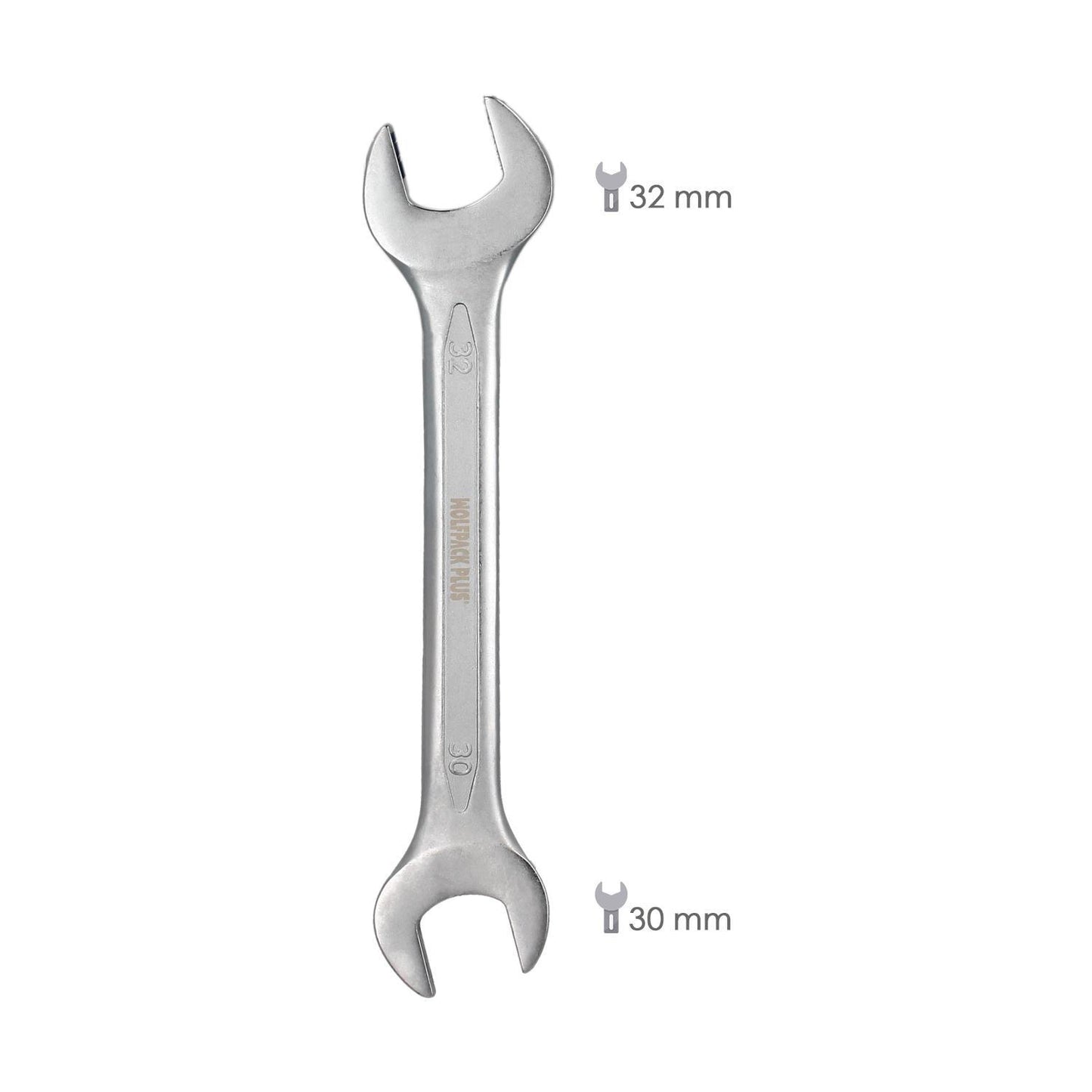 Llave Fija Plus Acero Cromo Vanadio 30x32 Din 3110. Llave Fija, Llave Fija Doble_1
