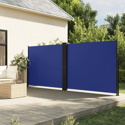 Vidaxl Toldo Lateral Retráctil Azul 160x600 Cm_1