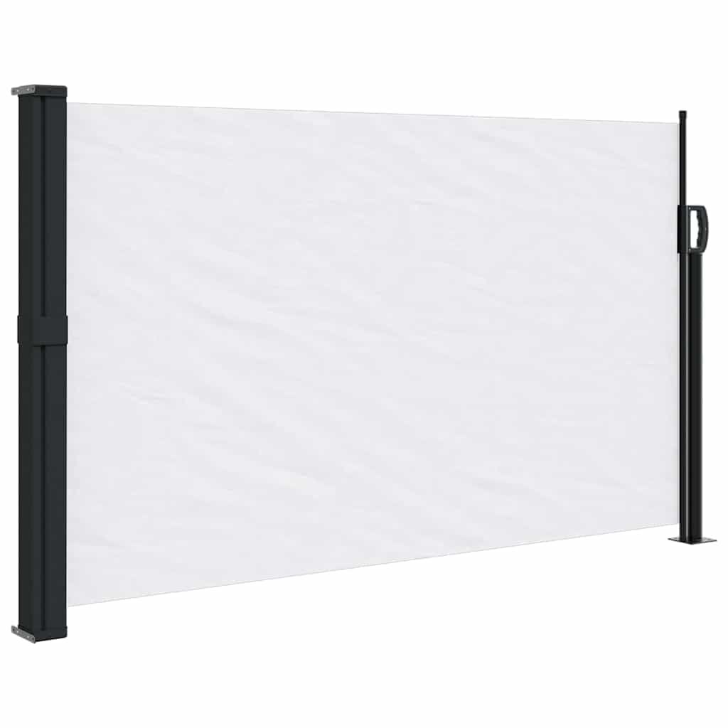 Vidaxl Toldo Lateral Retráctil Blanco 120x500 Cm_0