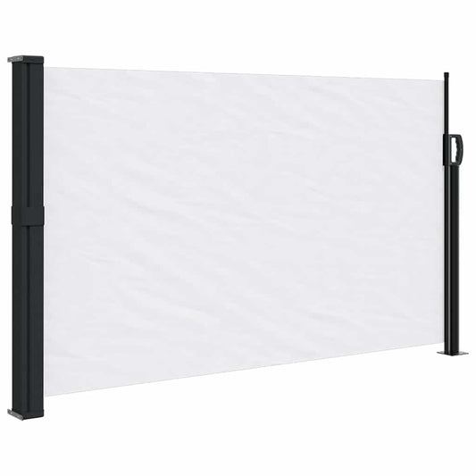 Vidaxl Toldo Lateral Retráctil Blanco 120x500 Cm_0