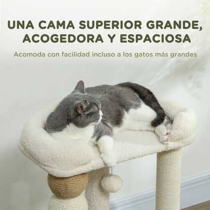 Pawhut Árbol Rascador Para Gatos_3