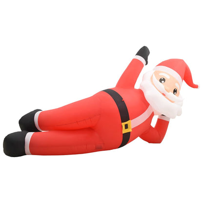 Vidaxl Papá Noel De Navidad Inflable Con Led Rojo Ip44 360 Cm Xxl_0