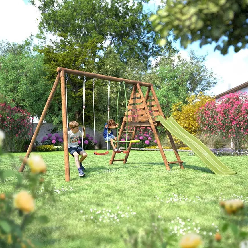 Parque infantil con tobogán Violette Soulet