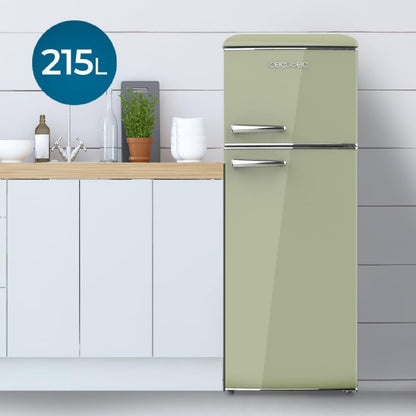 Cecotec Frigorífico Retro Bolero Coolmarket 2d Origin 215 Green E_3