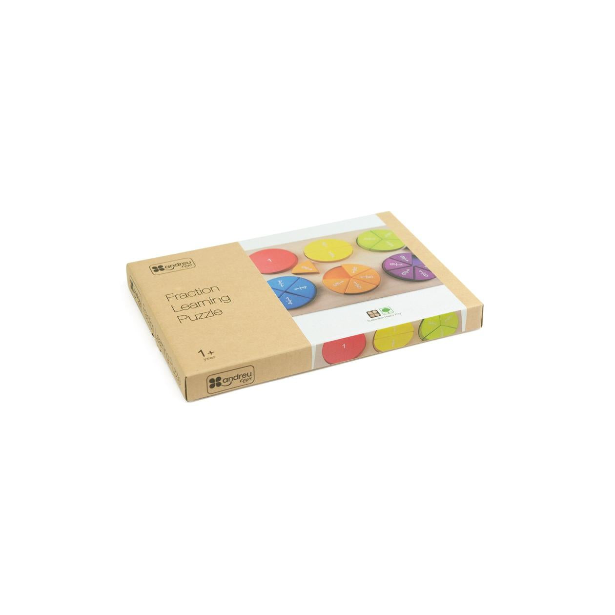 Fraction Learning Puzzle Andreu Toys