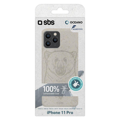 Funda ecológica Oso para iPhone 11 Pro SBS