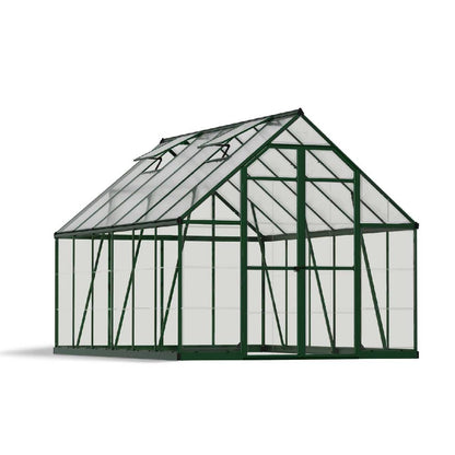 Invernadero de jardín Balance 367x244x229 cm verde