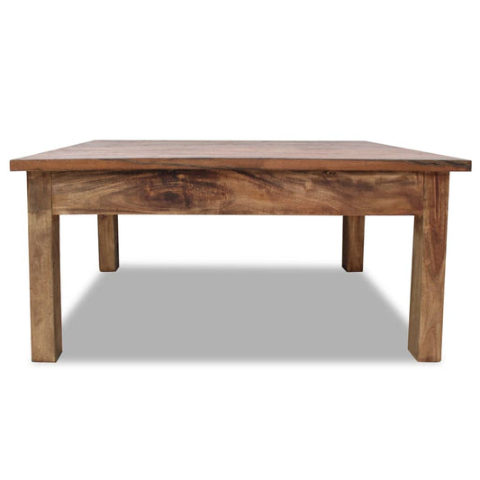 Mesa De Centro Madera Maciza De Caoba 98x73x45 Cm_0