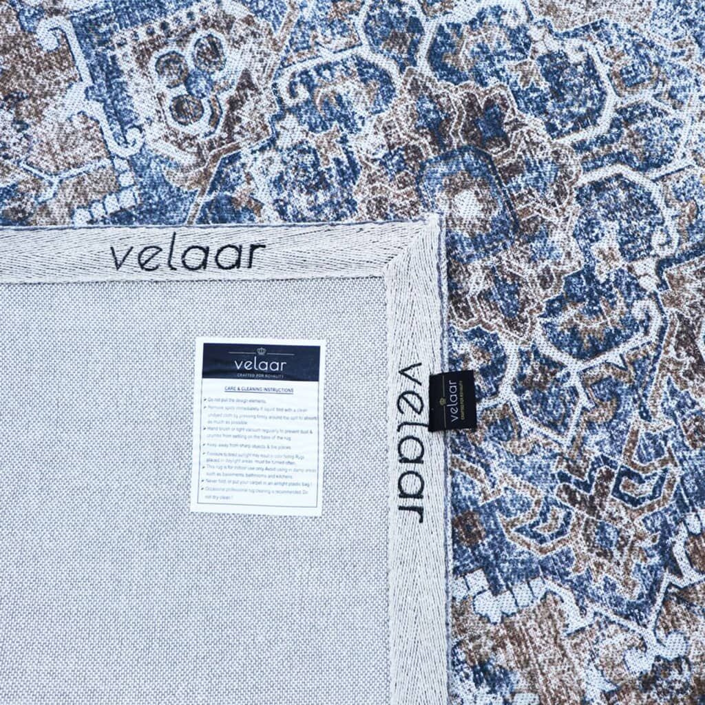Dutch Lifestyle Alfombra Durban Genial Beige Y Azul 300x200 Cm_3
