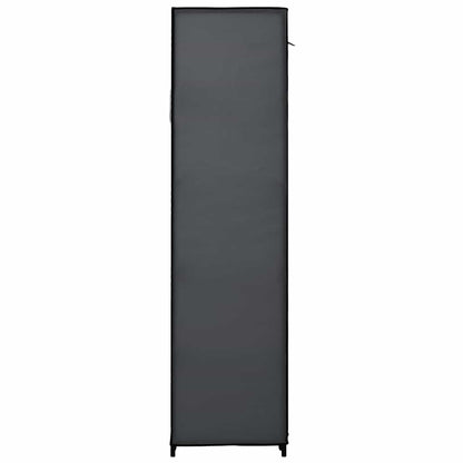 Armario Plegable De Tela Gris 110x45x175 Cm_4