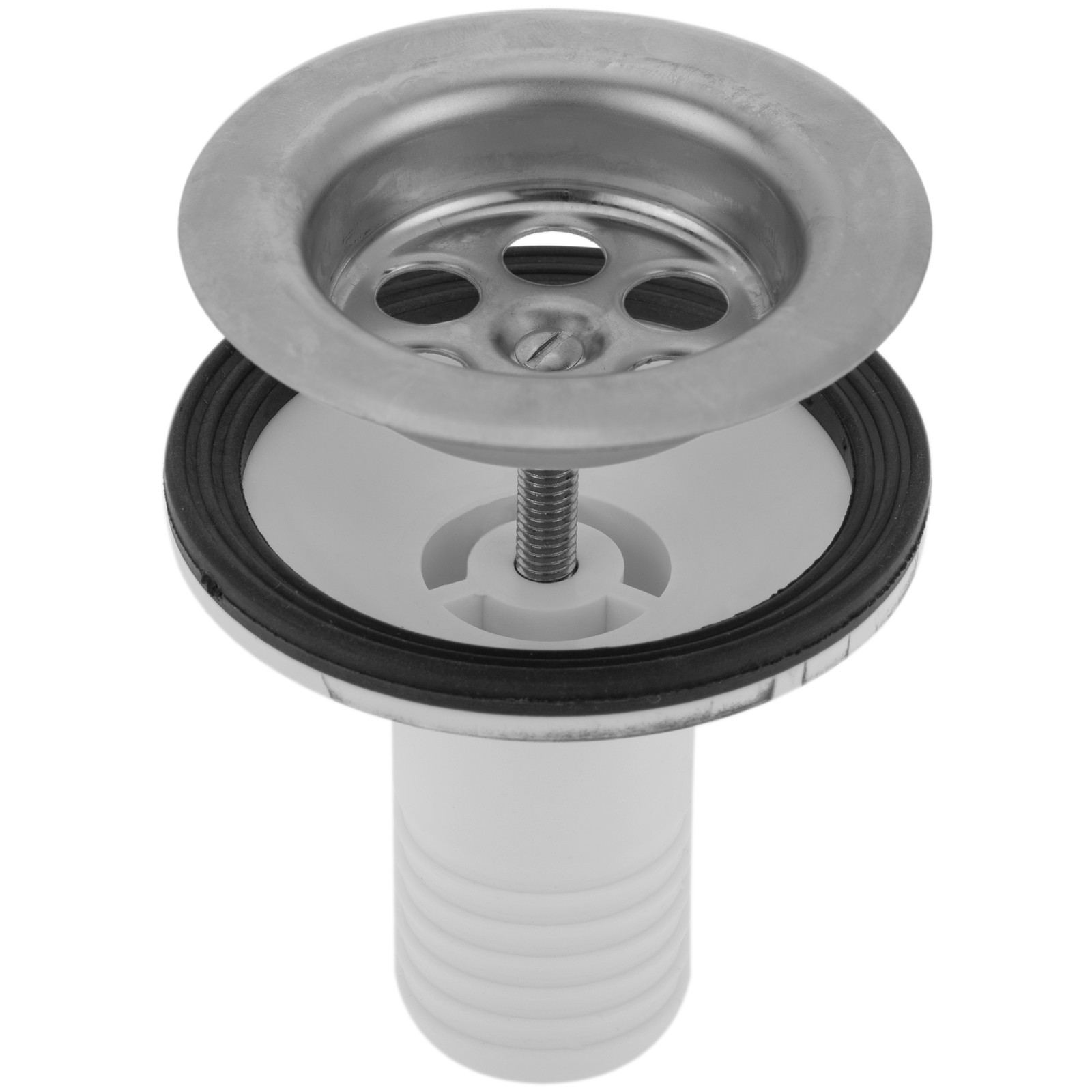 Válvula Para Fregadero, Lavabo 70 Mm De Diámetro Y 30 Mm De Tubo De Salida_2