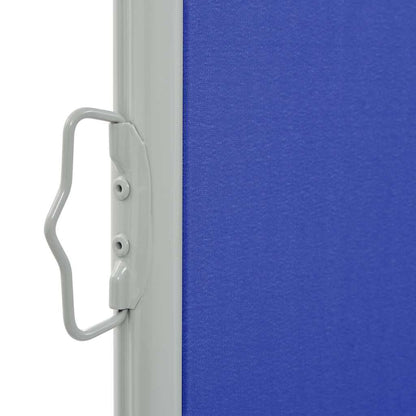 Vidaxl Toldo Lateral Retráctil De Jardín Azul 100x300 Cm_4