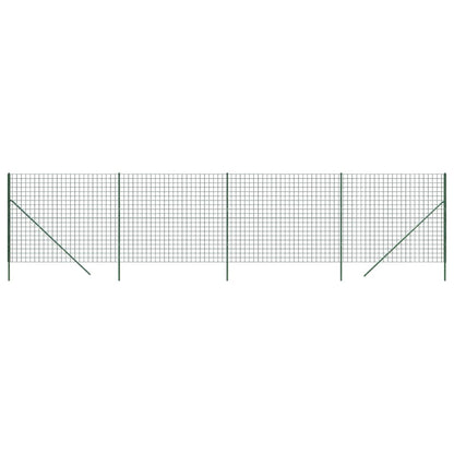Cerca De Alambre De Acero Galvanizado Verde 1,8x10 M / Vetonek_4