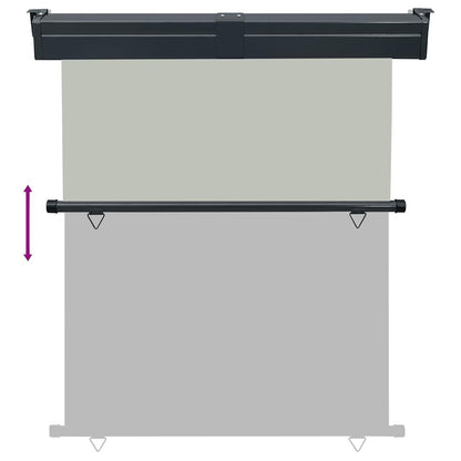 Vidaxl Toldo Lateral De Balcón Gris 145x250 Cm_4