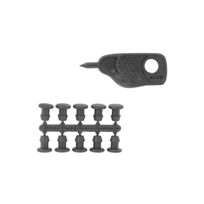 Punzón + 10 tapones de 4 mm para Tubería de Riego Planeta Huerto