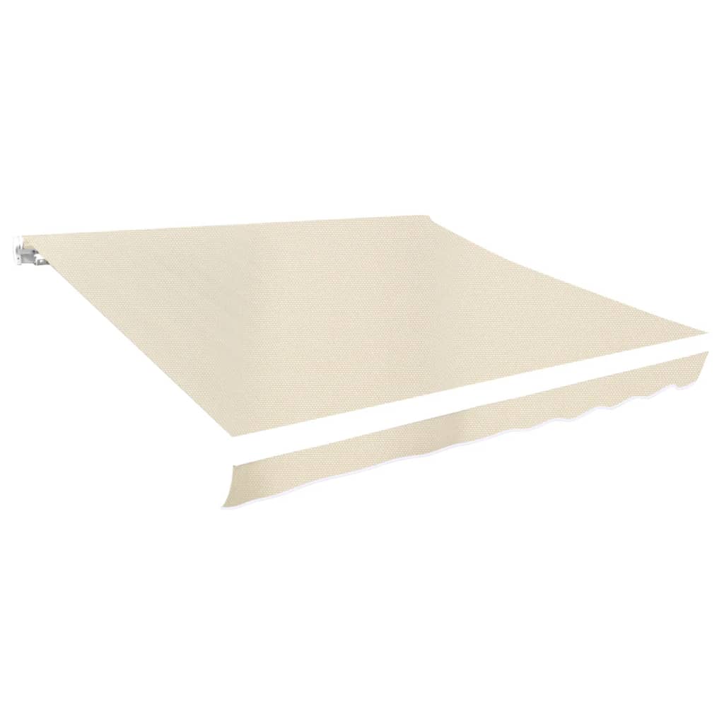 Tela De Repuesto Para Toldo Crema 4x3 M Poliéster_1