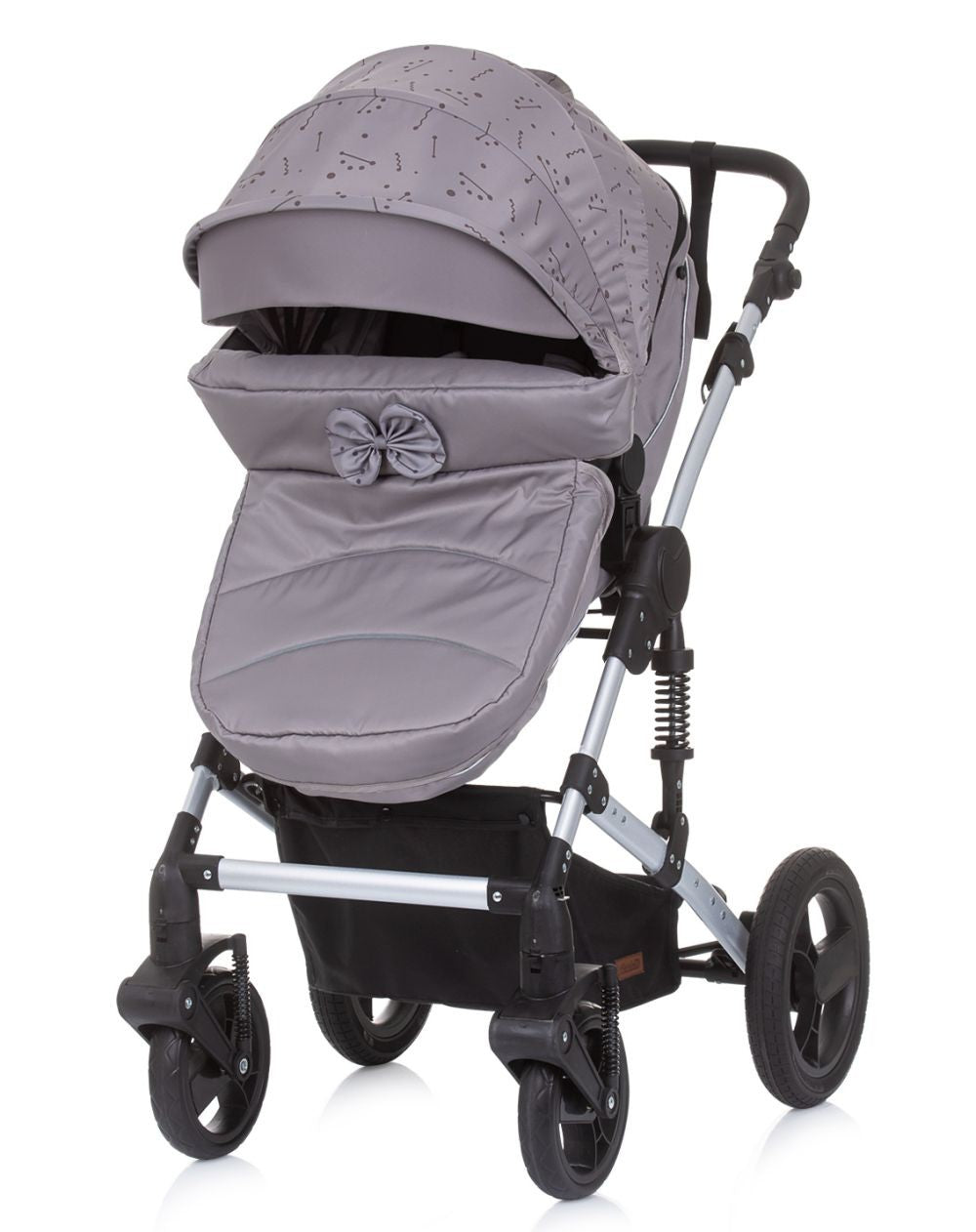 Carrito De Bebé Camea Dúo Convertible Con Bolso Graphite_2
