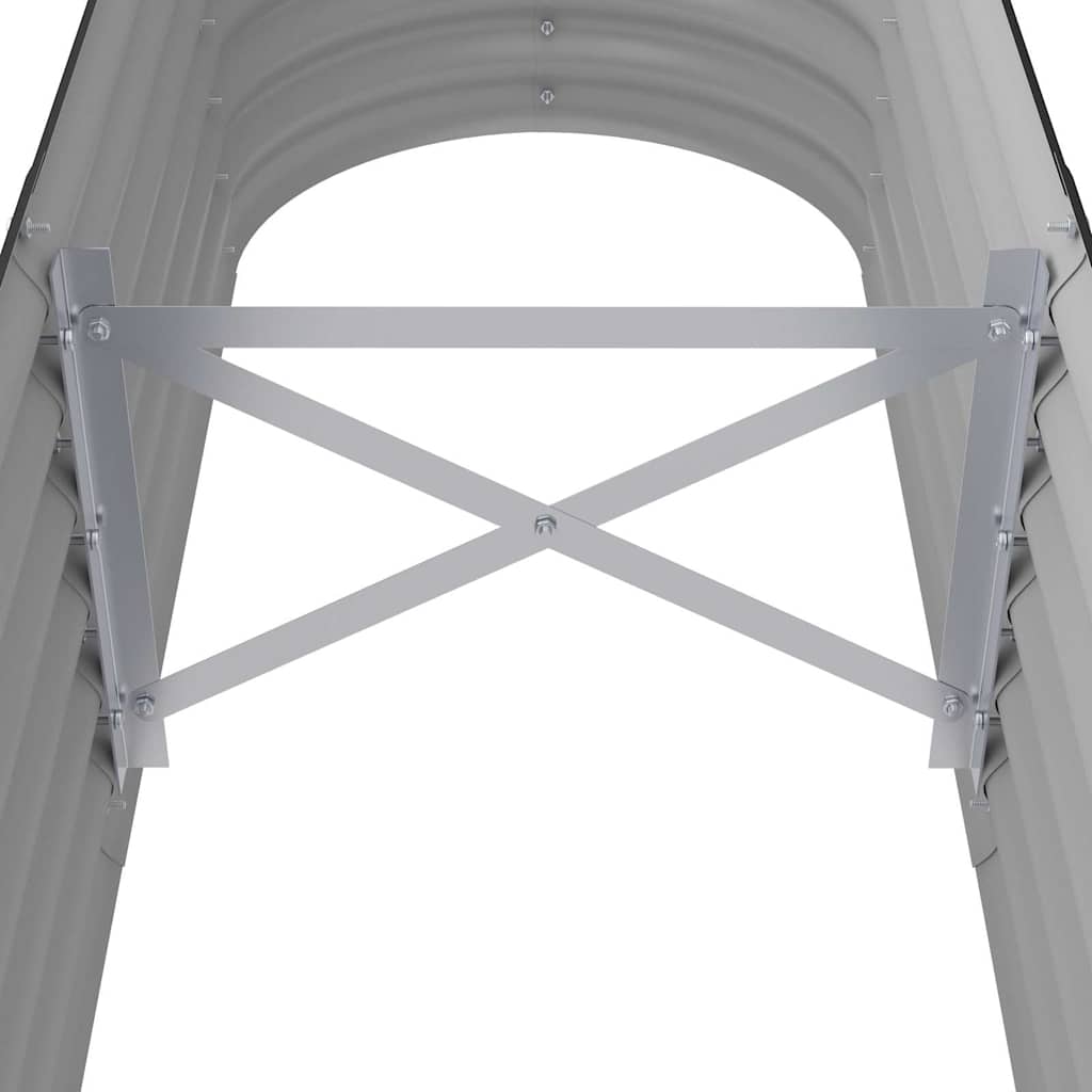 Jardinera Acero Galvanizado Antracita 114x40x36 Cm_4