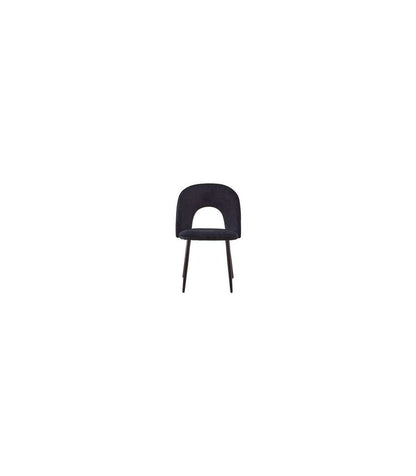 Pack De 4 Sillas Nueva Teruel Tela Velvet En Negro. 89 Cm (alto) 48 Cm (ancho) 48 Cm (fond_2