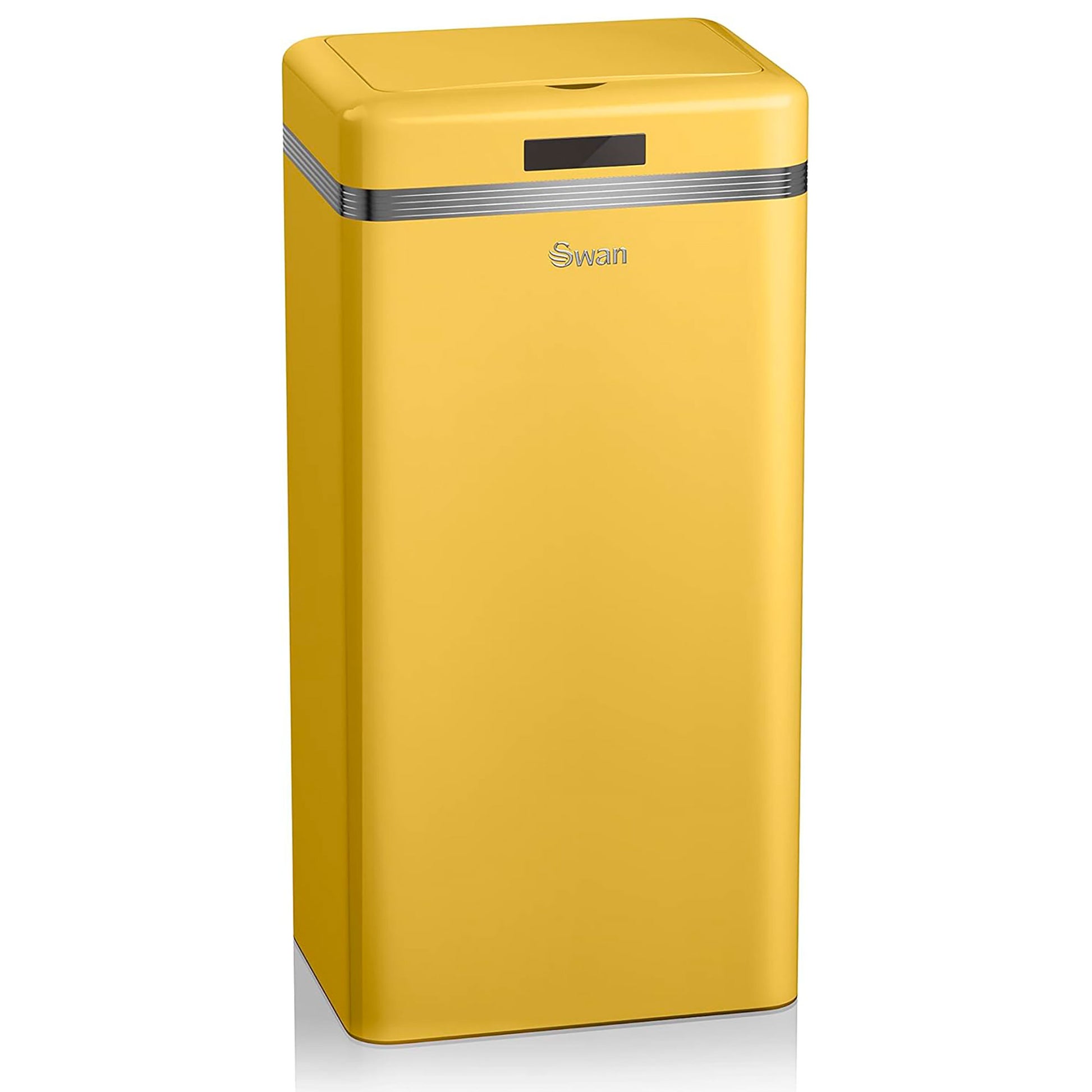 Swan Cubo De Basura Cocina Automático, Sensor De Movimiento, 45l, Metálico, Papelera Reciclaje,swka4500yelneu,amarillo_0